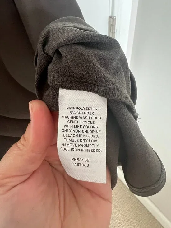 Nordstrom Rack Sleeveless Grey Shell Top, 1X - Picture 4 of 8